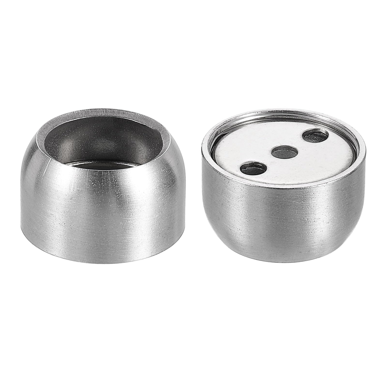 HARFINGTON 4-Pack Stainless Steel Closet Rod Holder Set - 0.91