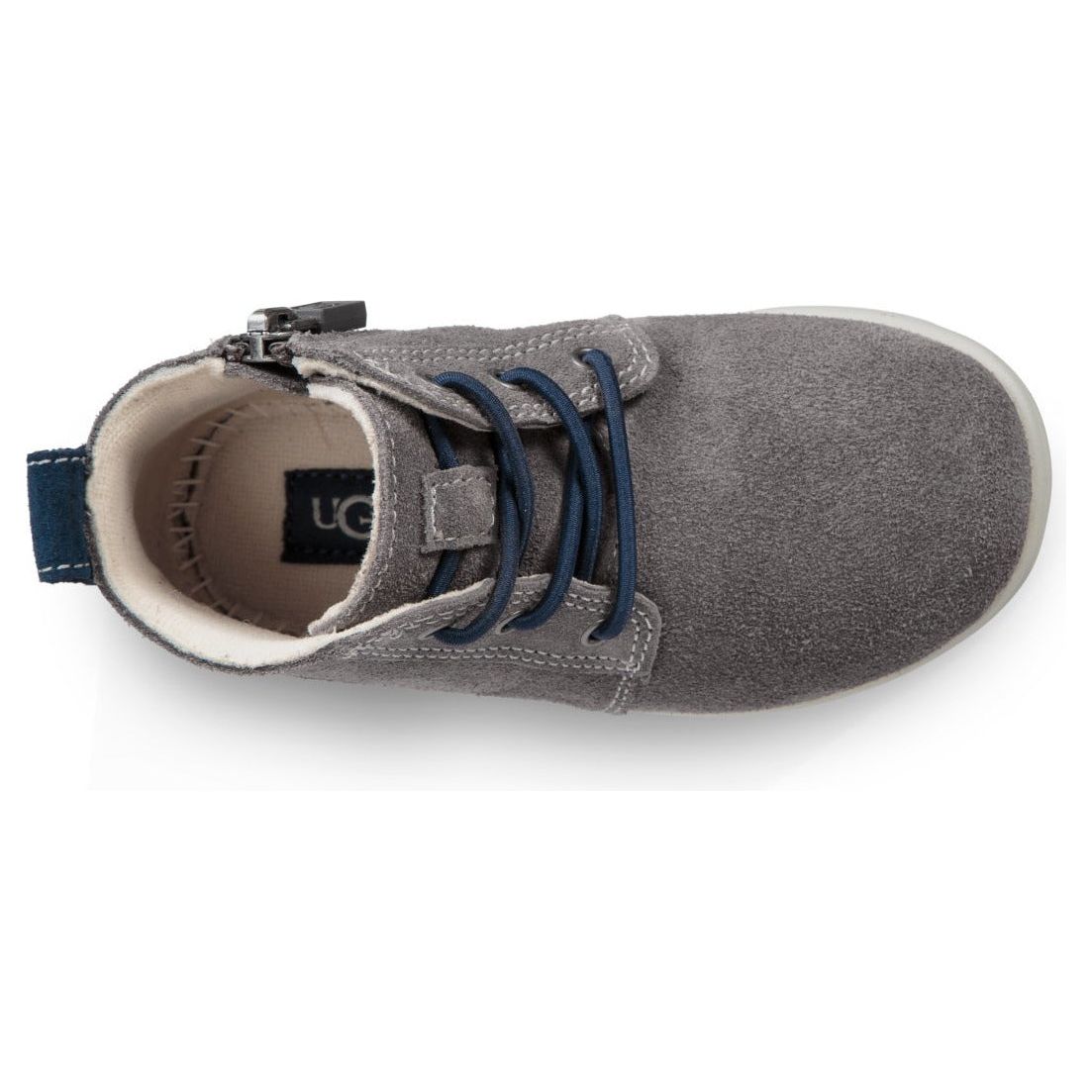 UGG Toddler's Kristjan Chukka Boots - Charcoal Suede Winter Shoes for Boys & Girls | Warm & Comfortable Kids Snow Boots for Outdoor Play & Cold Weather