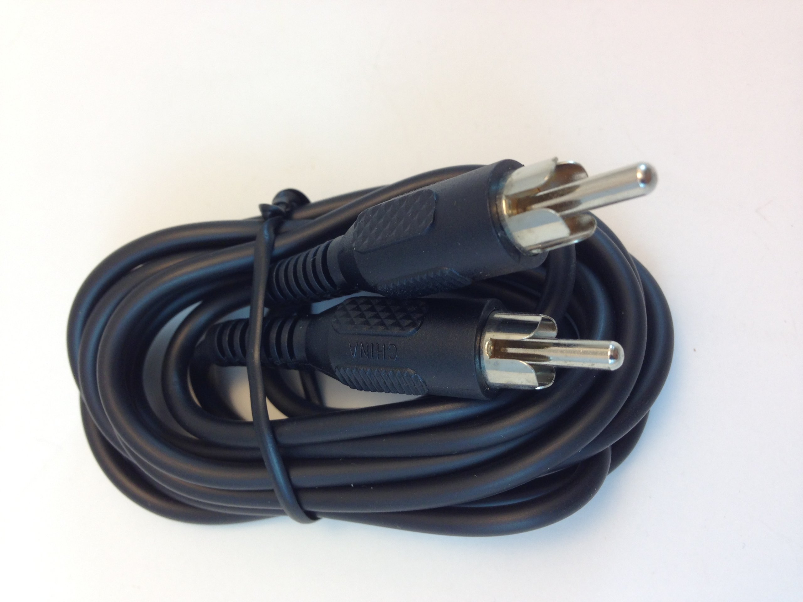 RCA Audio Video Cable 6FT - Mono Plug Patch Cord for Home Theater, Stereo Systems & DJ Equipment - High Quality RCA to RCA Connector for Clear Sound & Video Transmission