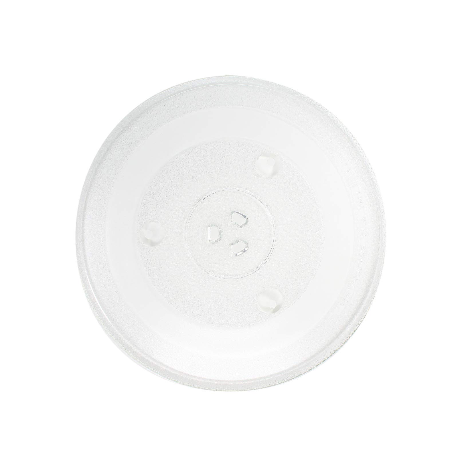 Replacement Glass Turntable Plate for Oster OM1201EOVG Microwave - 12 3/8 Inch P34 Compatible Microwave Tray - Perfect for Heating Food & Replacing Broken Turntables