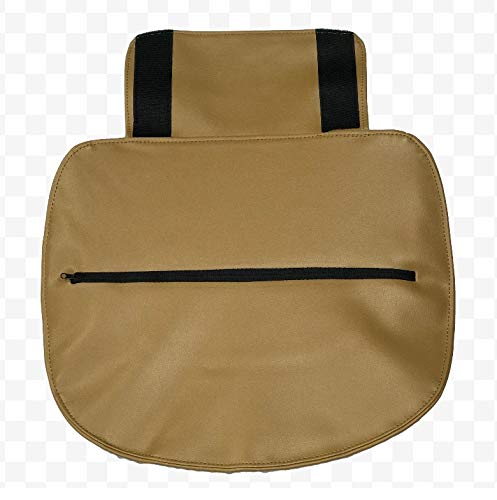 ZKZ Pedicure Chair Massage Cushion with Air Seat Cover - Ergonomic Salon & Spa Massage Chair Cushion (Caramel) - Perfect for Foot Care, Relaxation & Pedicures in Salons, Spas & Home Use