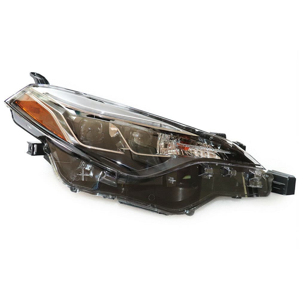 Toyota Corolla Headlight Assembly - Passenger Side Right for 2017-2019 Models (US Stock) - Perfect for Night Driving & Replacement