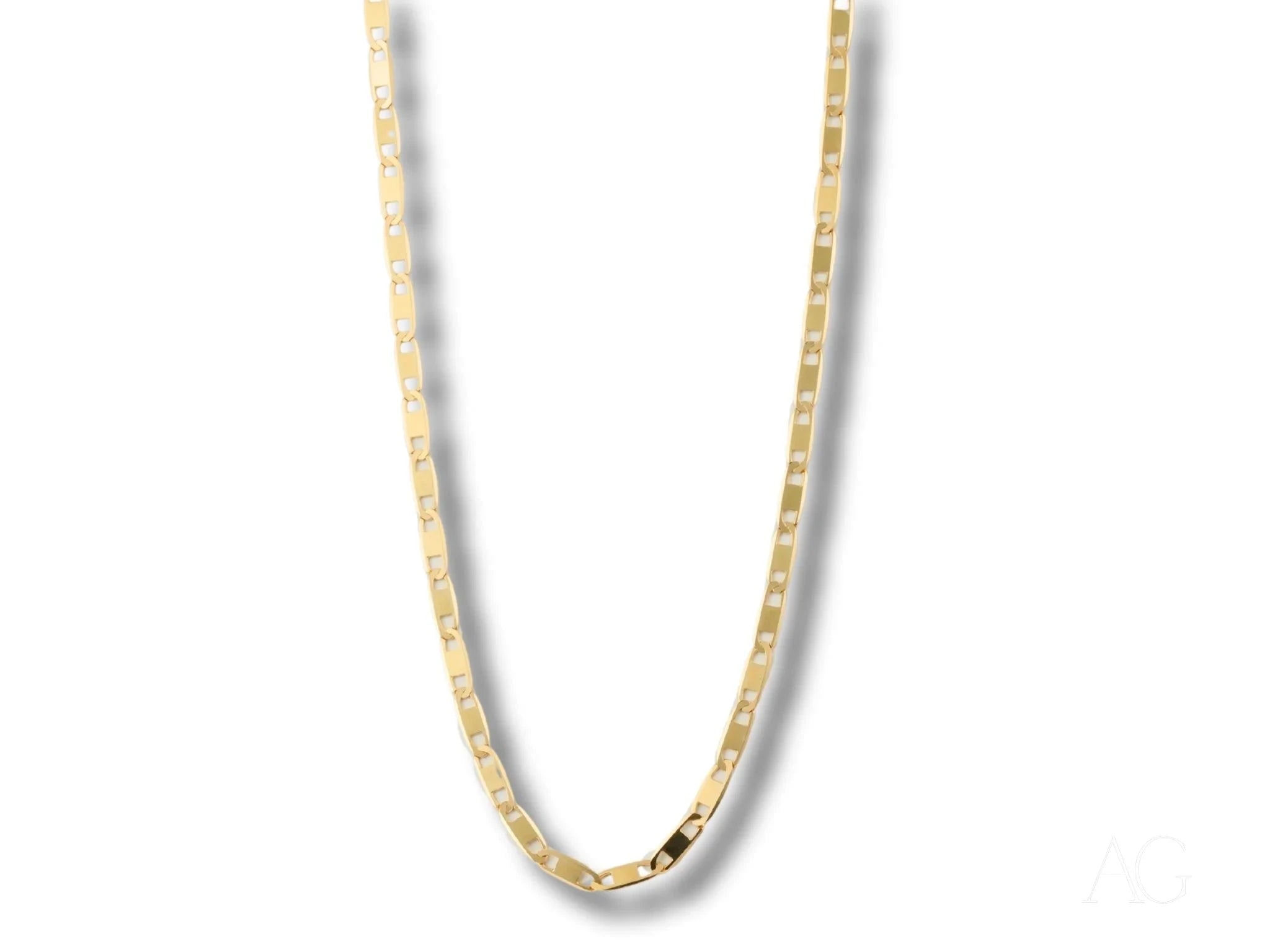 18K Gold Plated Chain Necklace for Women - Elegant & Durable Jewelry Gift for Her | Perfect for Parties, Weddings & Everyday Wear