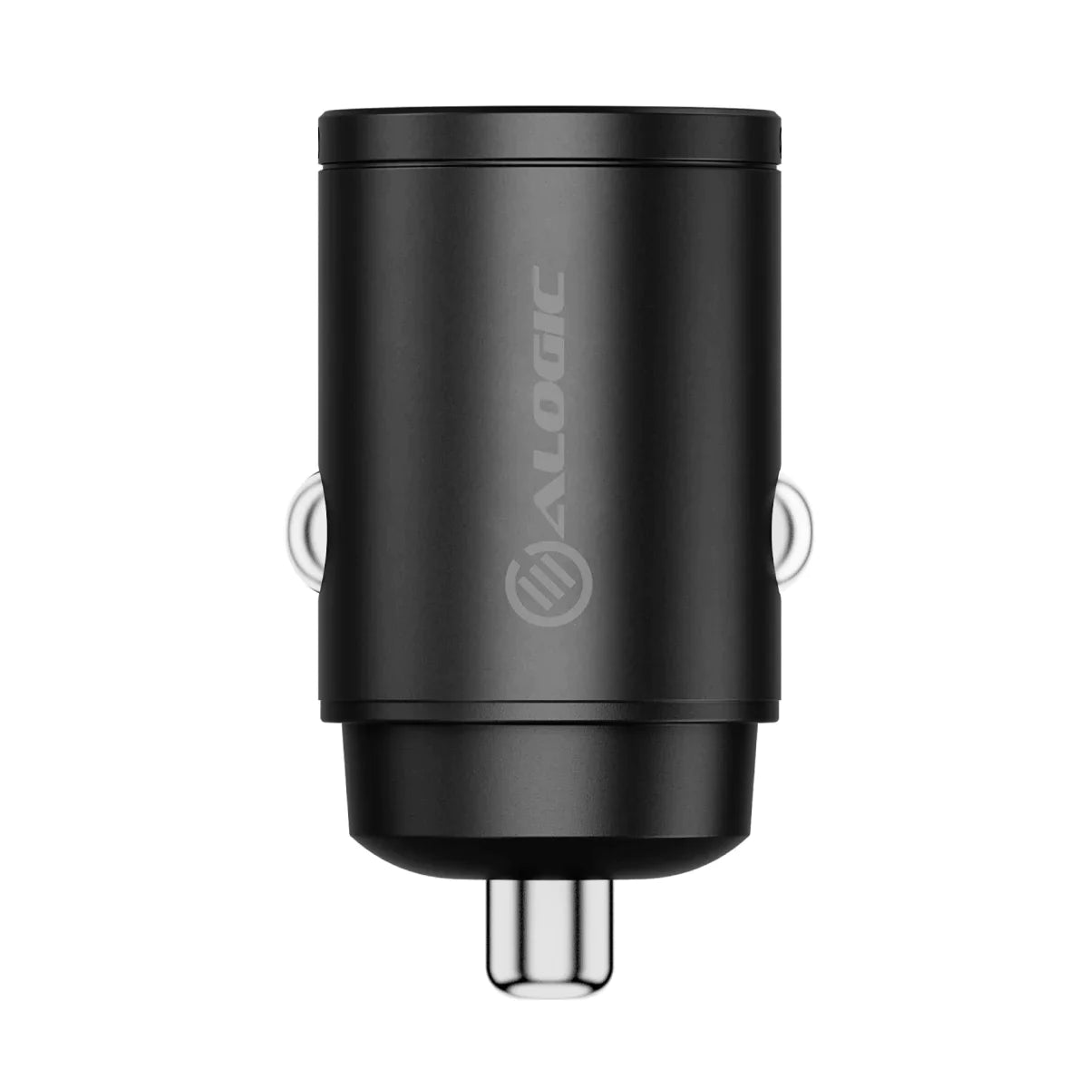 30W Fast Mini Car Charger with USB-C & USB-A Ports - Quick Charge for iPhone, Android, Samsung in Car, Travel, Road Trips