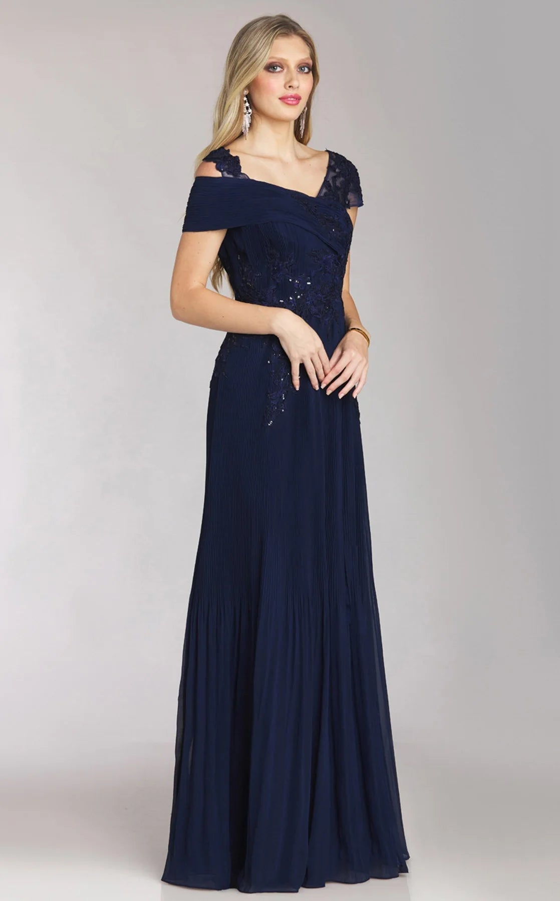 Gia Franco 12209 Women's Elegant Party Dress - Formal Evening Gown for Weddings, Prom, Cocktail Events & Special Occasions