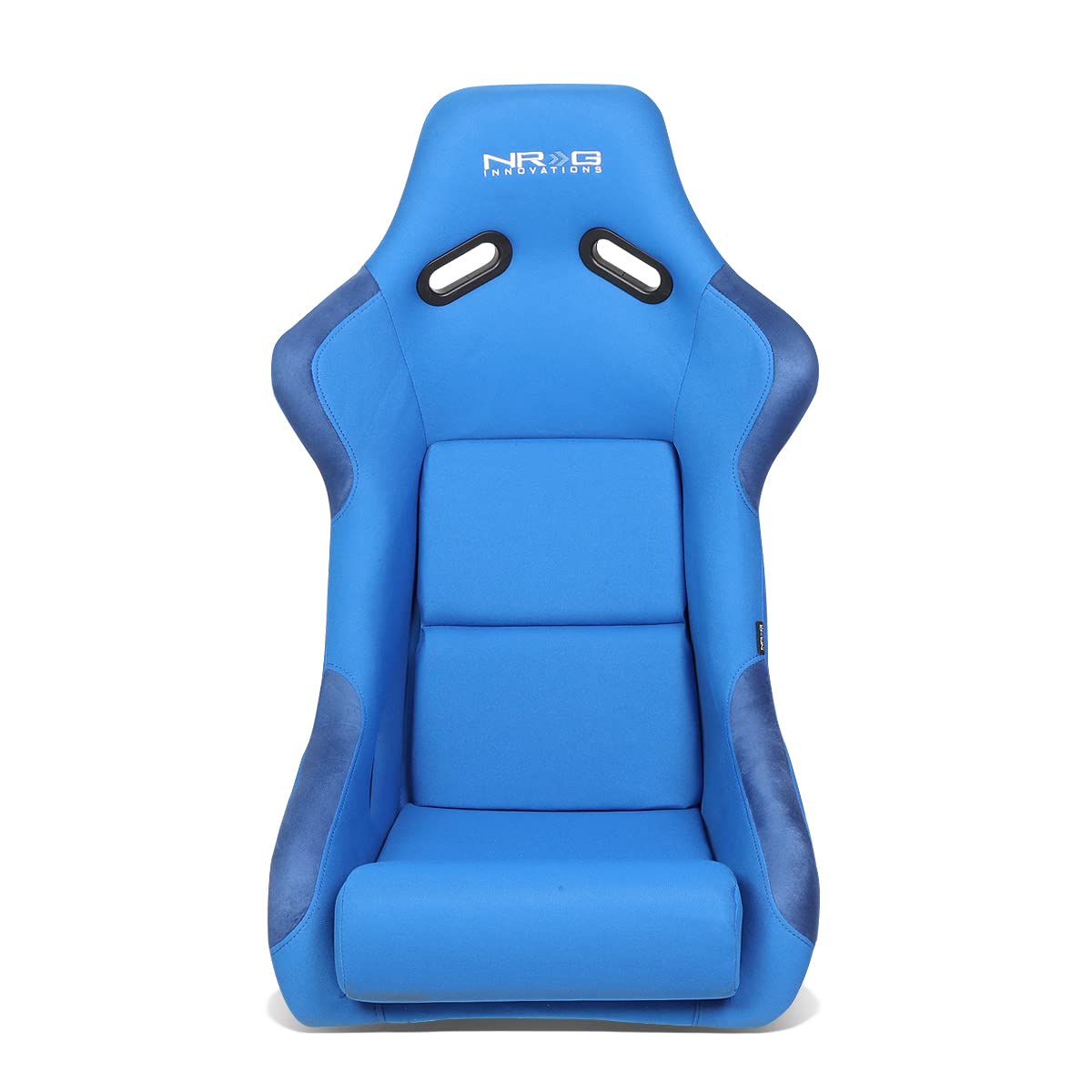 NRG Innovations NRG-FRP-300BL Fiberglass Fixed Back Racing Seat - Blue Bucket Seat with 4-Point Harness Compatibility | Perfect for Drifting, Track Racing & Performance Cars