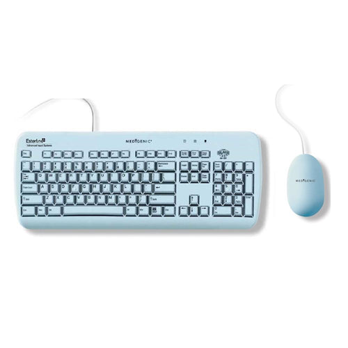 Medigenic Wireless Keyboard and Mouse Combo - Ergonomic Design for Comfortable Typing & Gaming - Perfect for Home, Office, and Remote Work