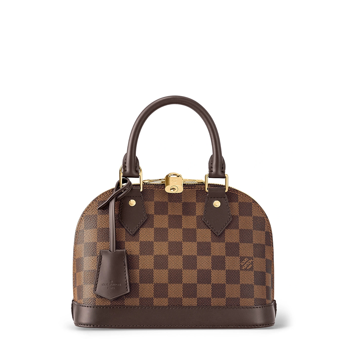 Louis Vuitton Damier Ebene Canvas Alma BB Crossbody Bag - Luxury Designer Handbag for Women, Perfect for Work, Travel & Everyday Use