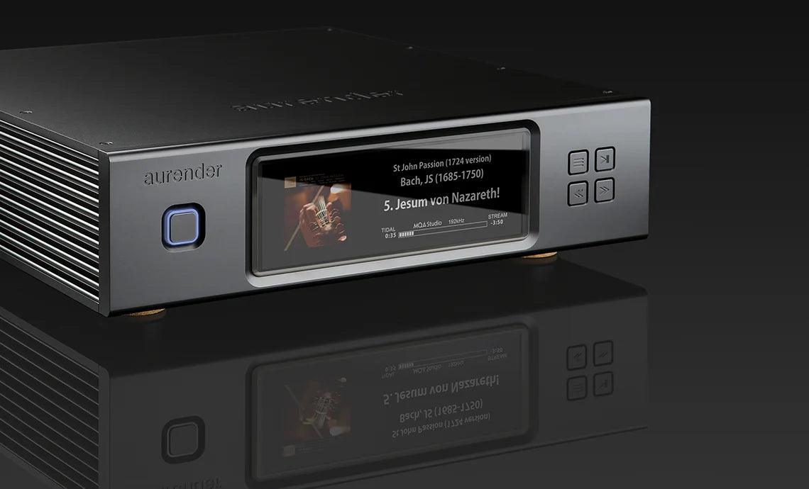 Aurender N200 High-End Digital Music Streamer - Premium Audio Player for Audiophiles & Home Theater Systems | Perfect for Streaming Hi-Res Music & Enhancing Your Listening Experience