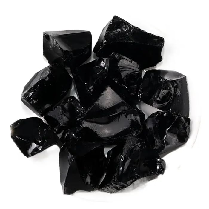 Black obsidian