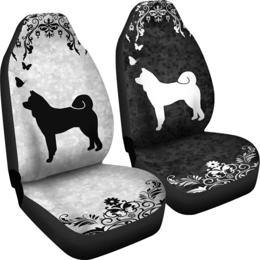 Premium Akita Car Seat Covers - Universal Fit for Cars, Trucks & SUVs - Waterproof & Durable Protection for Pets, Kids & Daily Use - Easy to Clean & Install (Model 094201)