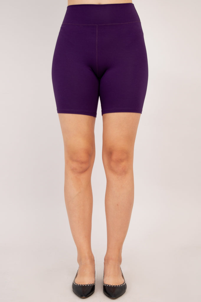 Hallie Women's Bamboo Shorts - Soft & Breathable Royale Style for Yoga, Running & Summer Outfits