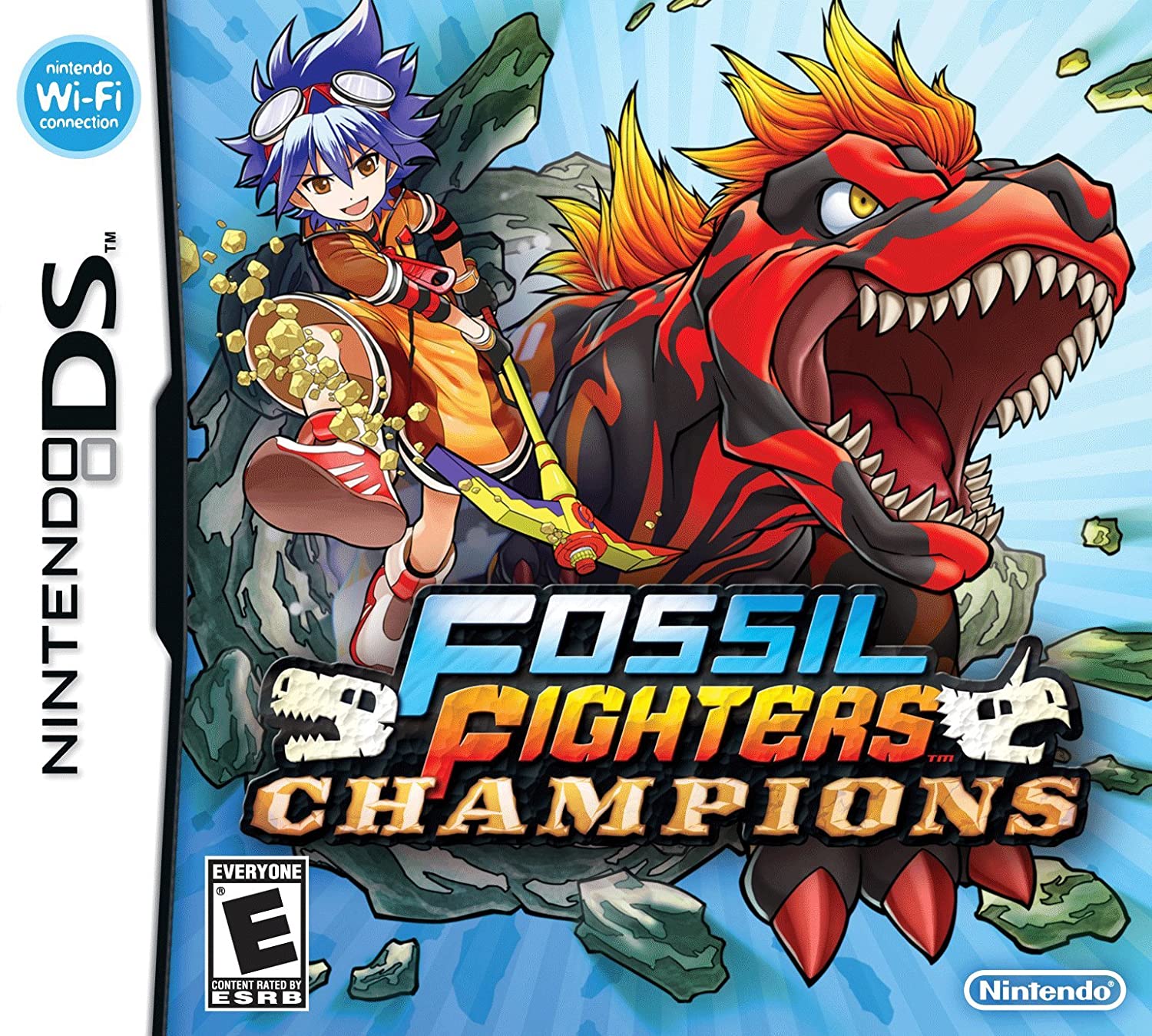 Fossil Fighters: Champions - Nintendo DS Action RPG Game | Dig & Battle Dinosaurs | Perfect for Kids & Collectors