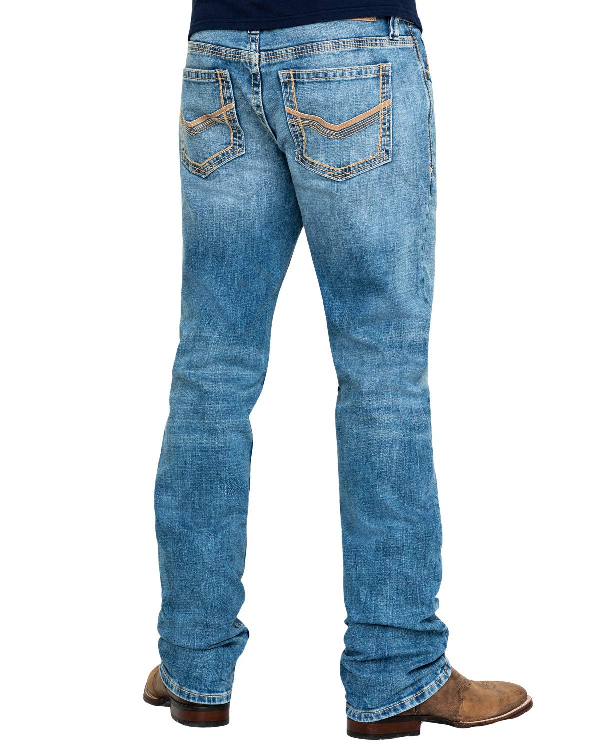 Cody James Men's Straight Fit Jeans - Classic Denim Pants for Casual & Work Wear | Comfortable & Durable Menswear for Everyday Use