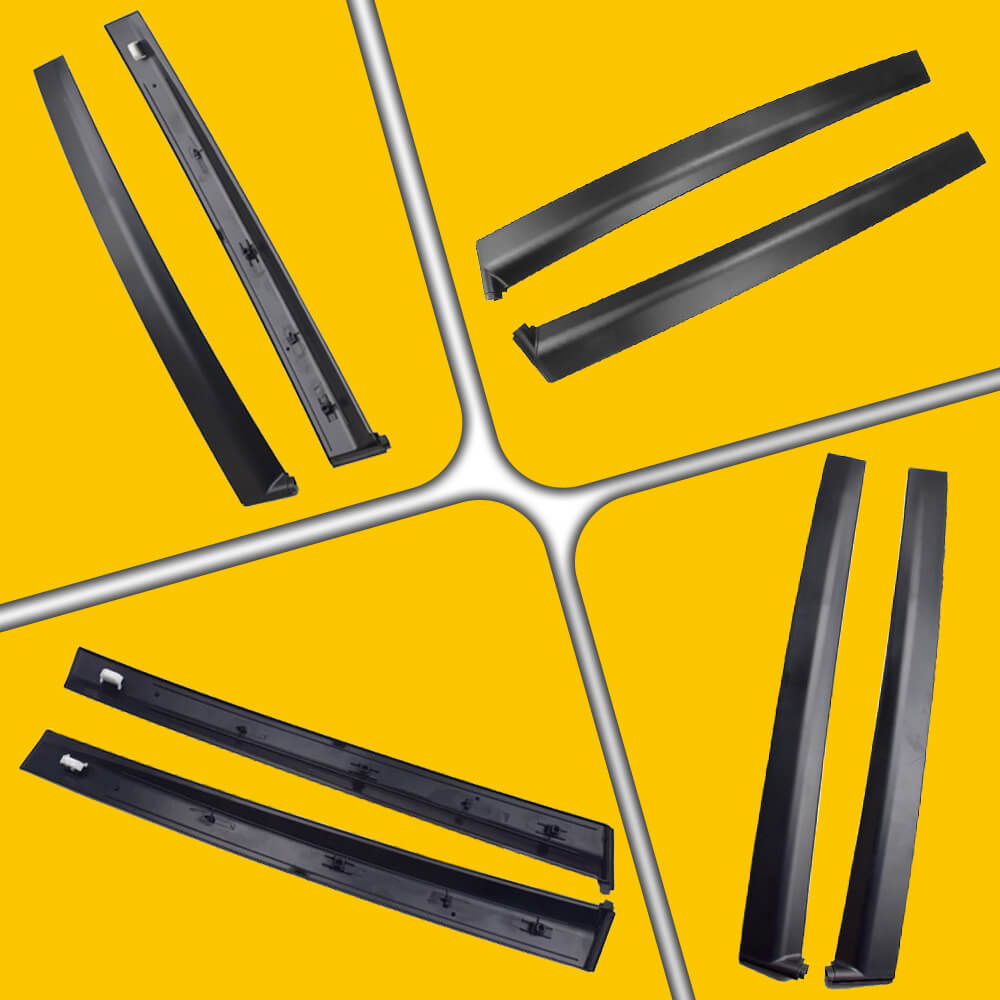 1992-1995 Honda Civic 2/3 Door Coupe & Hatchback Left/Right Door Pillar Trim - Replacement Interior Trim for Classic Honda Civic Models | Perfect for Car Restoration & DIY Projects
