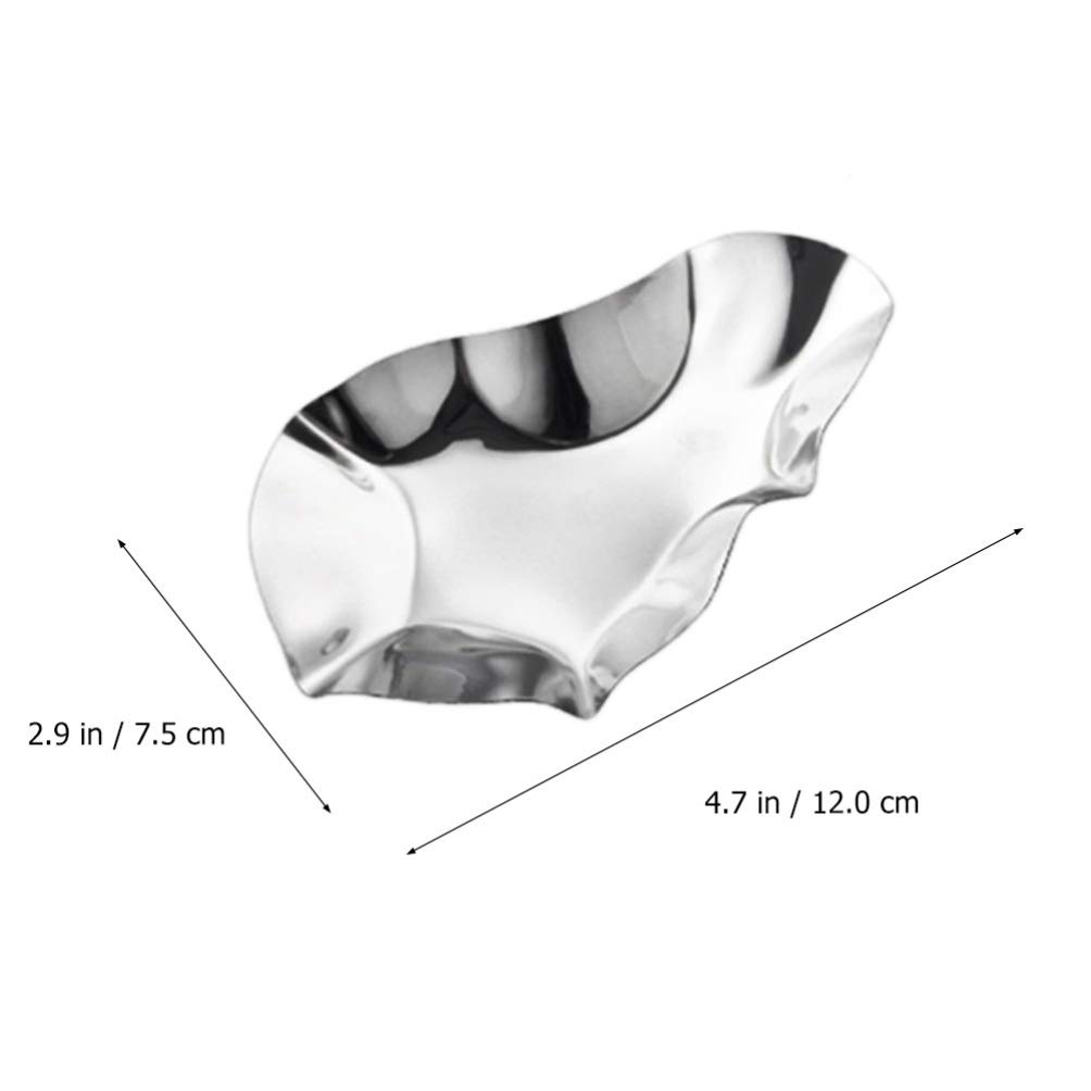 Premium 2-Piece Stainless Steel Oyster Serving Trays - Elegant Dipping Bowls for Oysters, Seafood & Sushi - Perfect for Baking, Grilling & Entertaining at Home or Restaurants