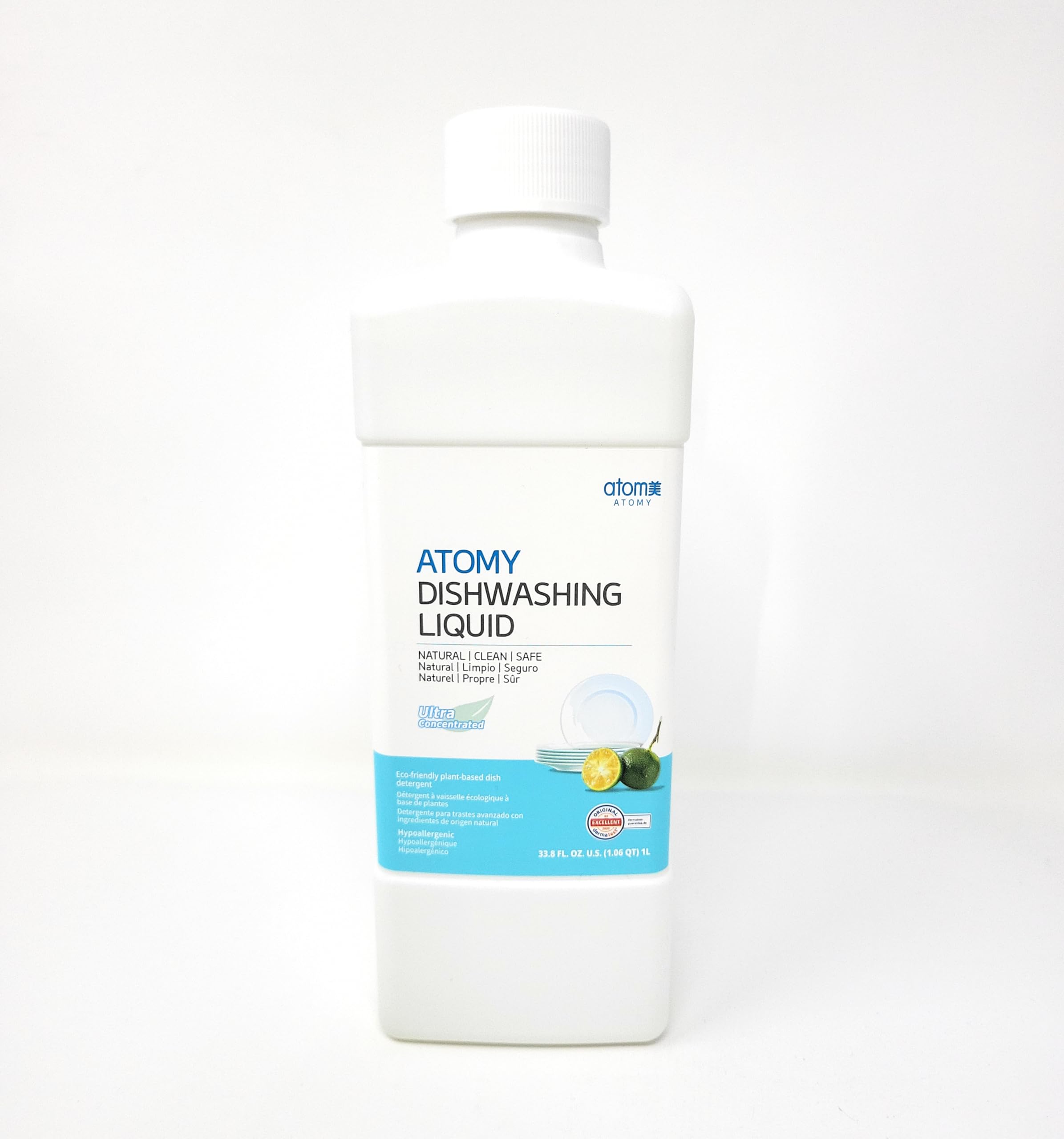 Eco-Friendly Dish Detergent Liquid - Plant-Based Formula for Hand Washing Dishes - Gentle on Skin & Tough on Grease - Perfect for Kitchen, Camping & RV Use