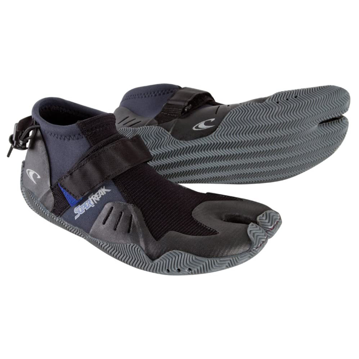 O'Neill Superfreak 2mm Tropical Split Toe Reef Booties for Men & Women - Perfect for Surfing, Snorkeling, and Water Sports
