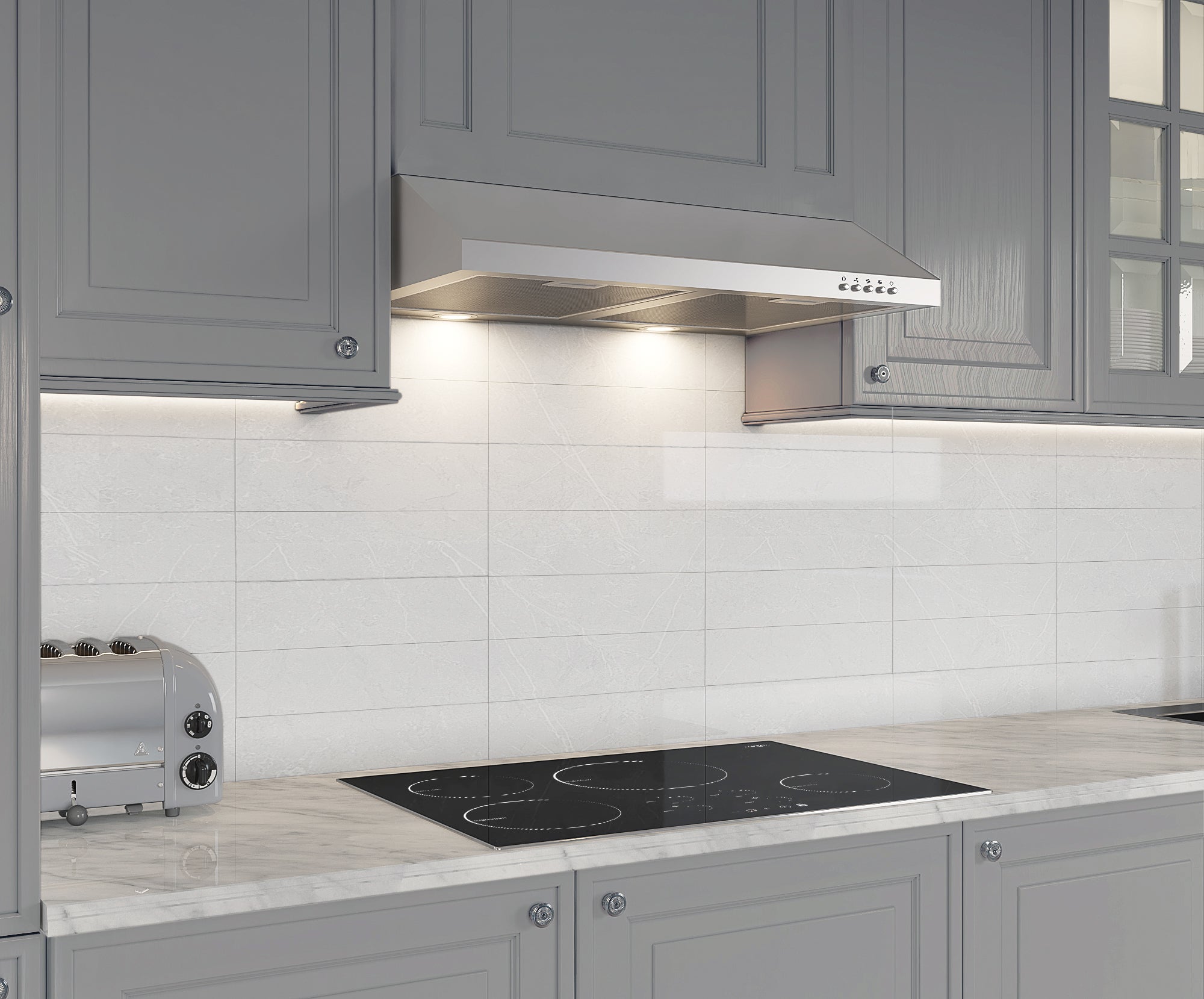 UCG630 30 Inch Stainless Steel Under Cabinet Range Hood with LED Light - Perfect for Kitchen Ventilation & Smoke Removal