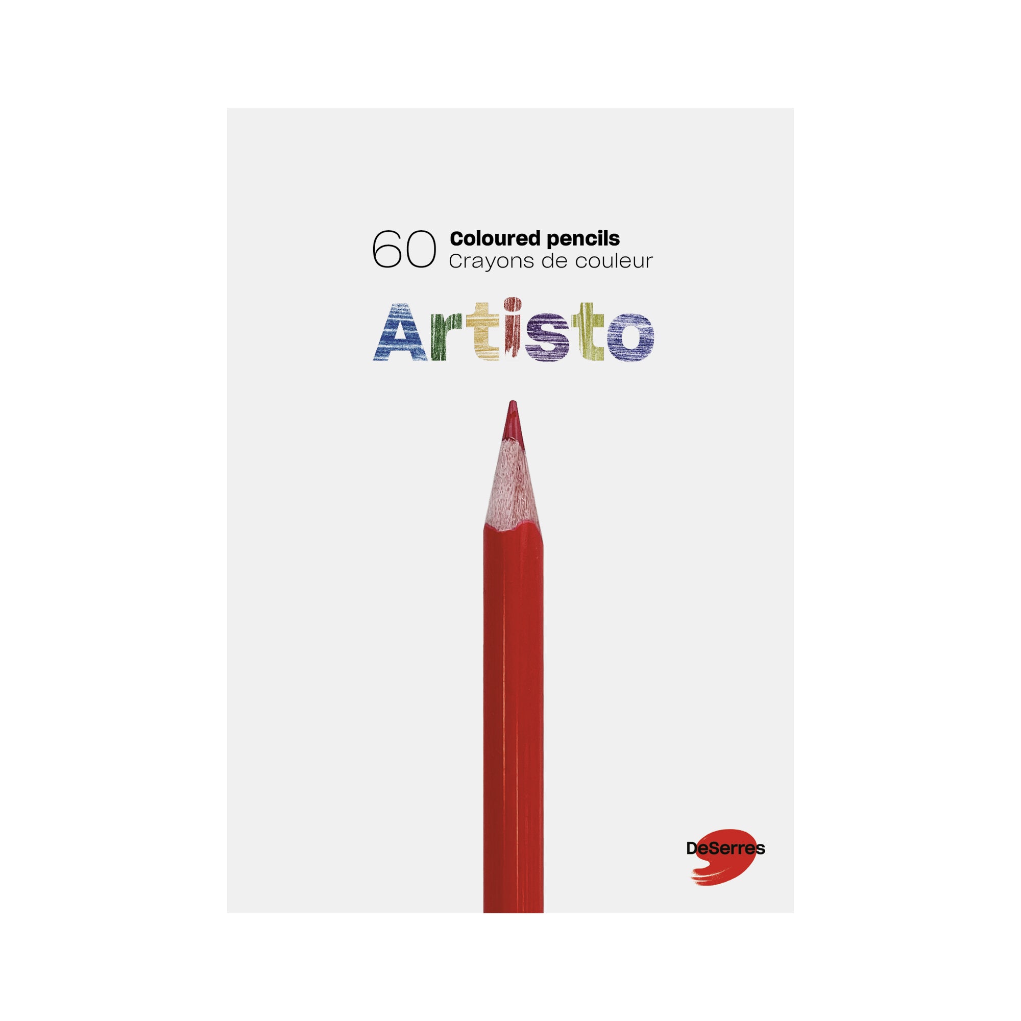 60 Pack Artisto Colored Pencils - Premium Artist Drawing Pencils for Sketching, Coloring & Shading - Ideal for Adults, Kids & Professionals - Perfect for Art Projects, School & Office Use