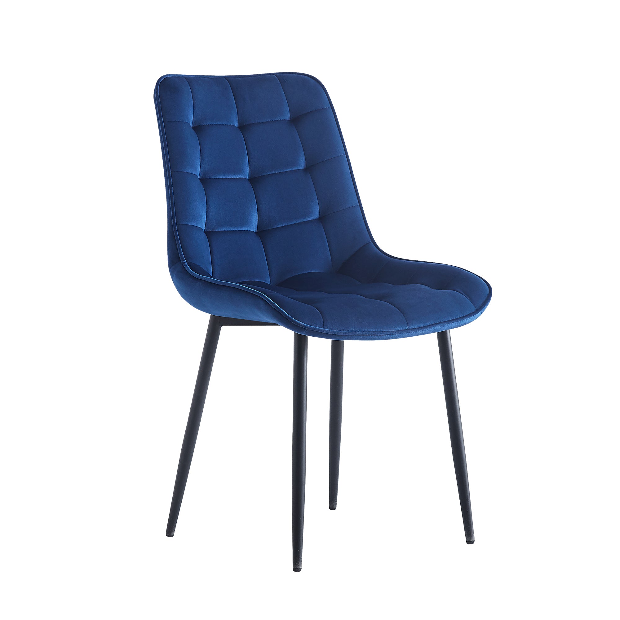 Modern Blue Dining Chairs Set of 2 - Contemporary Style with Advanced Technology - Perfect for Restaurants, Cafes, Bars, Offices & Living Rooms - Easy Assembly & Sturdy Design - Ideal for Home Dining & Commercial Spaces
