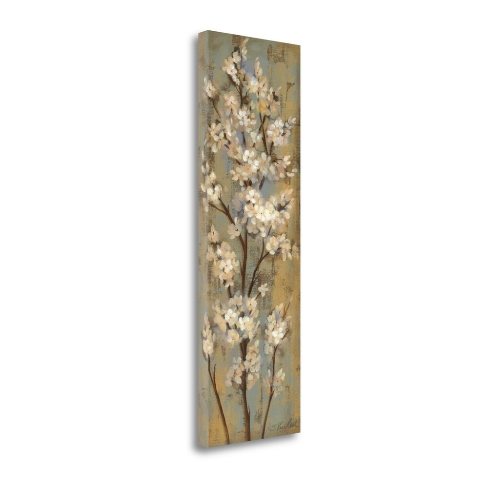 Almond Branch II By Silvia Vassileva - Premium Fine Art Giclee Print on Gallery Wrap Canvas, Ready to Hang Wall Decor - Perfect for Living Room, Bedroom & Office Art