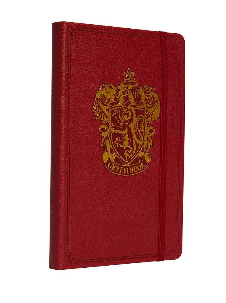 Harry Potter Gryffindor Hardcover Journal and Elder Wand Pen Set - Official Wizarding World Collectible for Fans, Students & Office Use