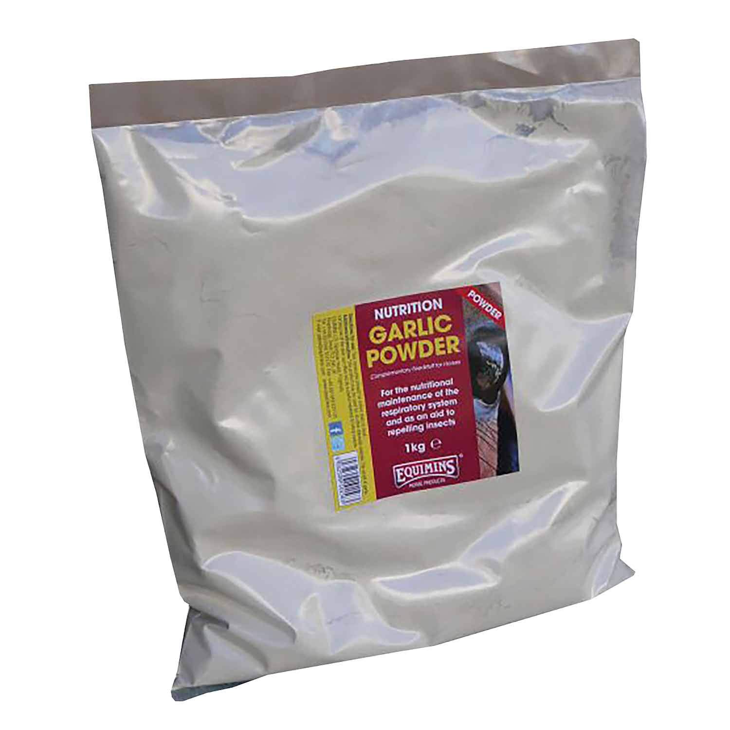 Equimins Premium Garlic Powder for Horses - 3kg Refill Bag | Natural Horse Nutrition & Immune Support Supplement | Ideal for Feed Mixing & Daily Diet Enhancement