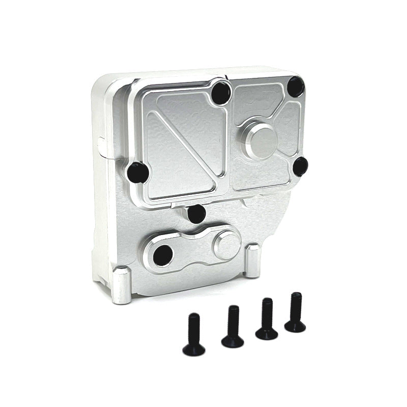 MJX Hyper Go H12Y/H12Y+ Upgrade Kit - CNC Aluminum Gearbox for RC Cars (Red/Black/Silver) | High Performance Replacement Parts for Off-Road Bashing & Racing