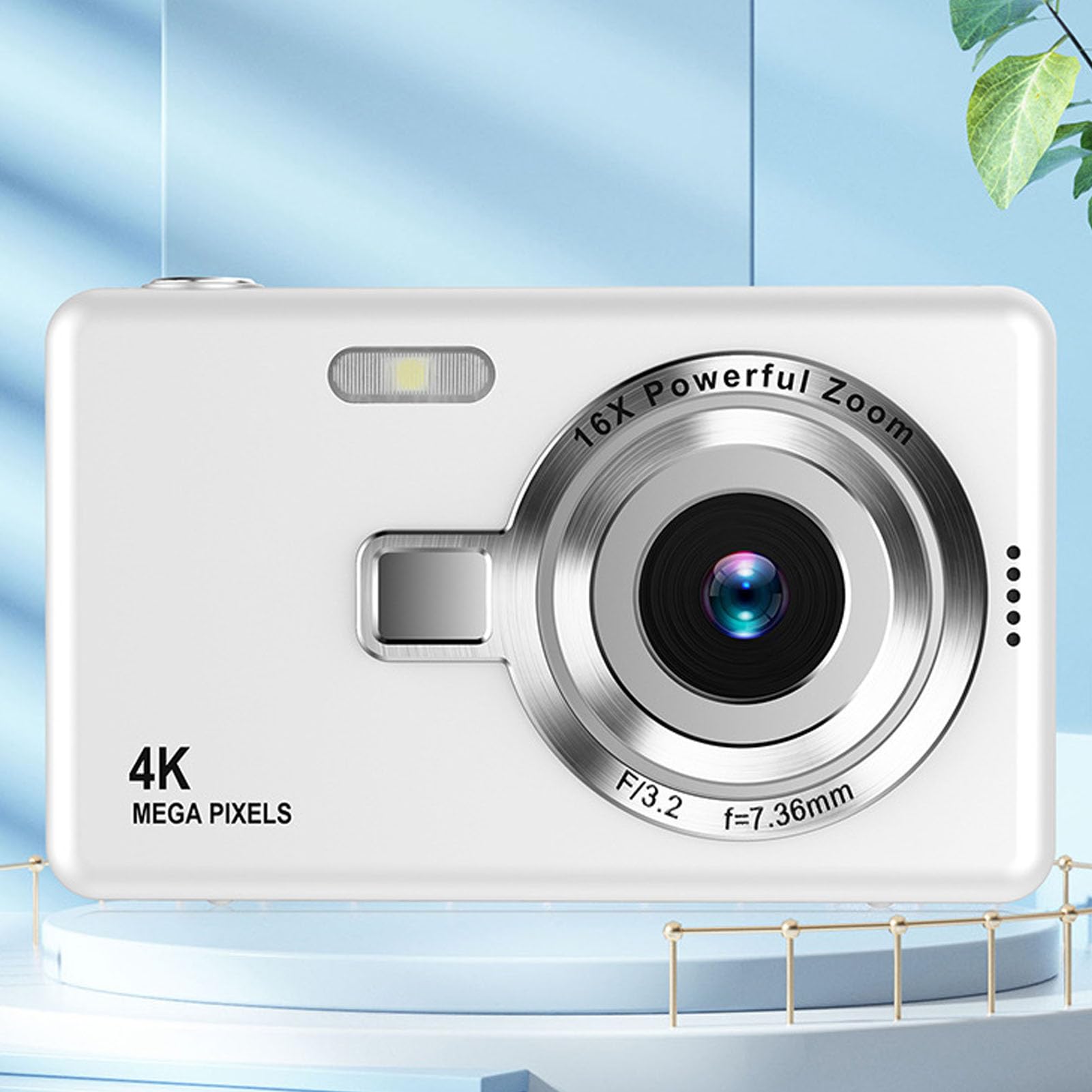 12MP Kids Digital Camera with 16X Zoom & 1080P Video - for Travel & Outdoor Fun