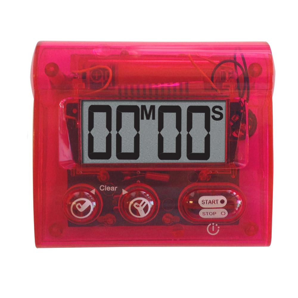 Large Digital Display Countdown Timer - Kitchen Timer, Classroom Timer, Workout Timer for Cooking, Baking, Teaching & Gym Training