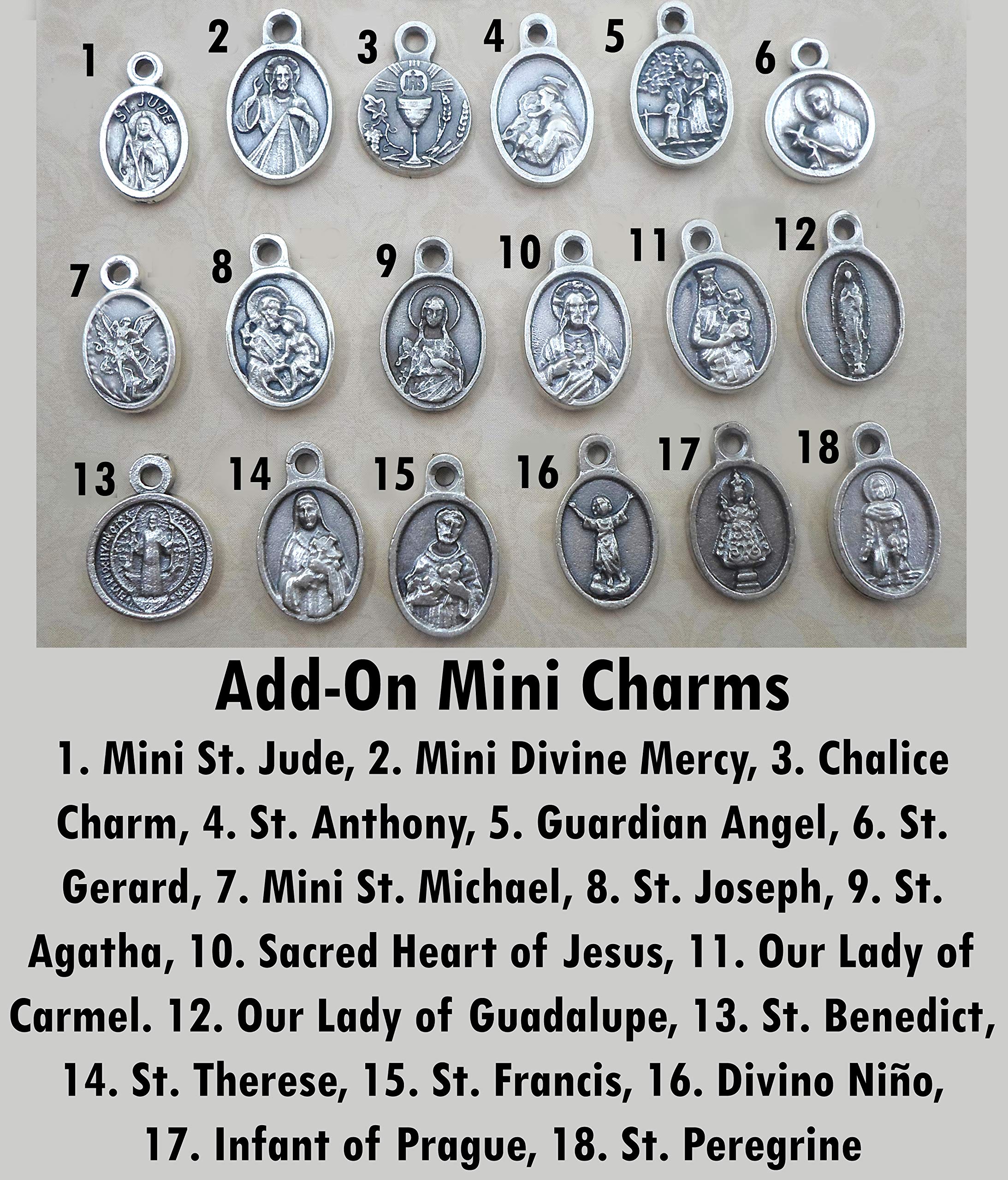 St. Teresa of Avila Patron Saint of Headaches Bangle Bracelet - Religious Jewelry for Migraine Relief, Catholic Healing Gift for Women & Men - Perfect for Prayer, Meditation & Spiritual Comfort