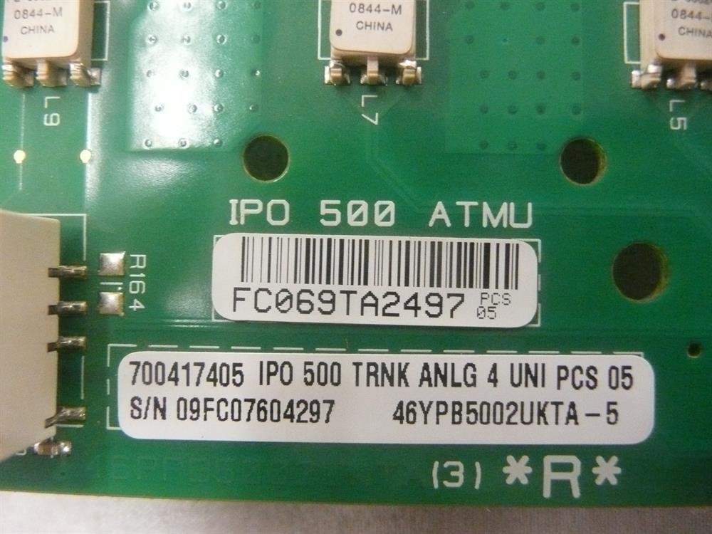 Avaya IP Office IP500 ATM4U 700417405 4 Port Analog Trunk (FXO) Daughter Card - Reliable VoIP Telephony Solution for Small Business PBX Systems