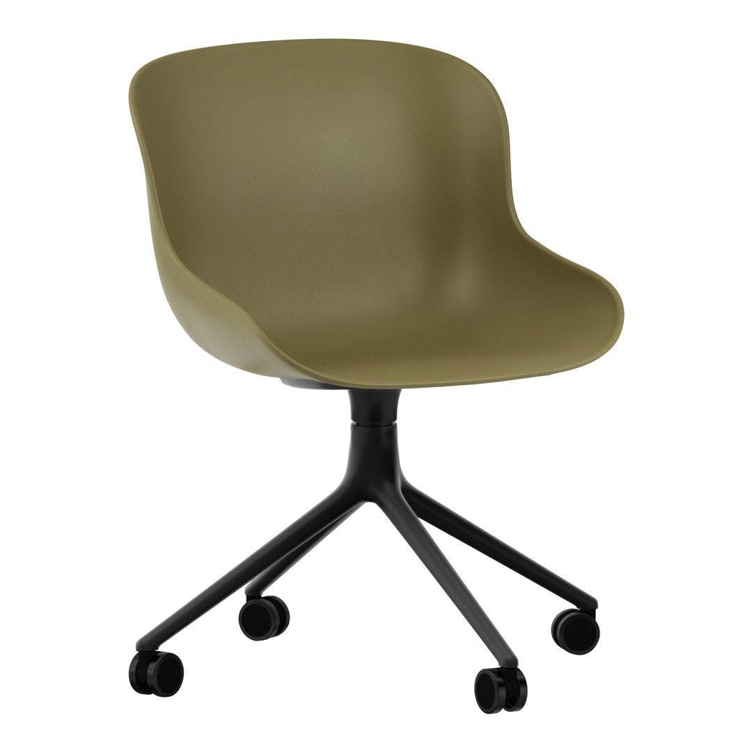 Ergonomic Office Chair with 4-Star Swivel Base - Adjustable Height & Lumbar Support for Home & Office Workspaces - Perfect for Long Hours of Sitting, Gaming, or Remote Work