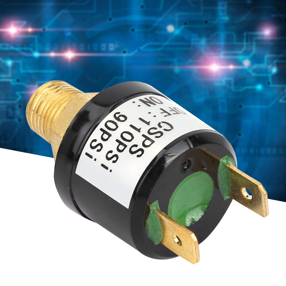 Heavy Duty 90-110 PSI Air Compressor Pressure Switch Valve - for Automotive Suspension, Tractors, Air Pumps & Compressors | Perfect for Industrial, Agricultural & DIY Projects