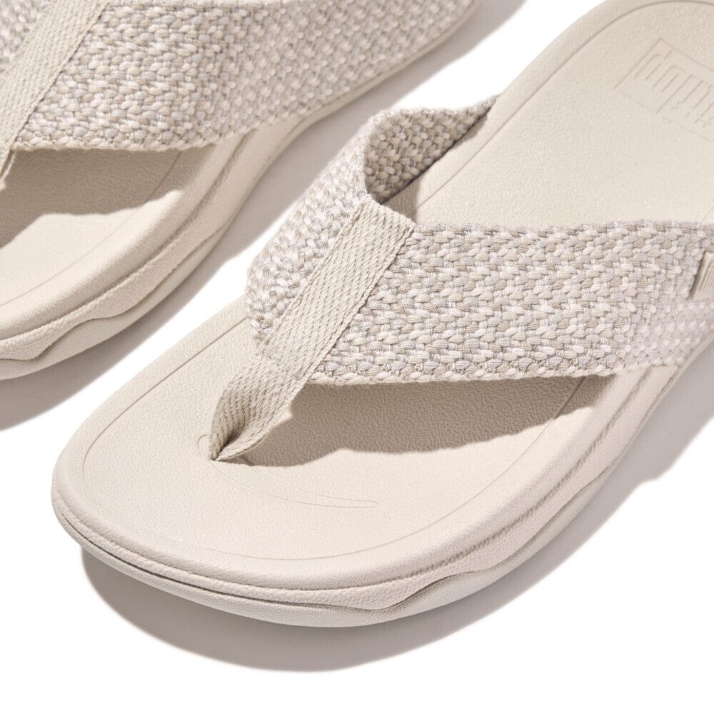 FITFLOP SURFA Women's Toe Post Sandals - Comfortable Flip Flops for Beach, Pool & Summer Walking - Final Sale