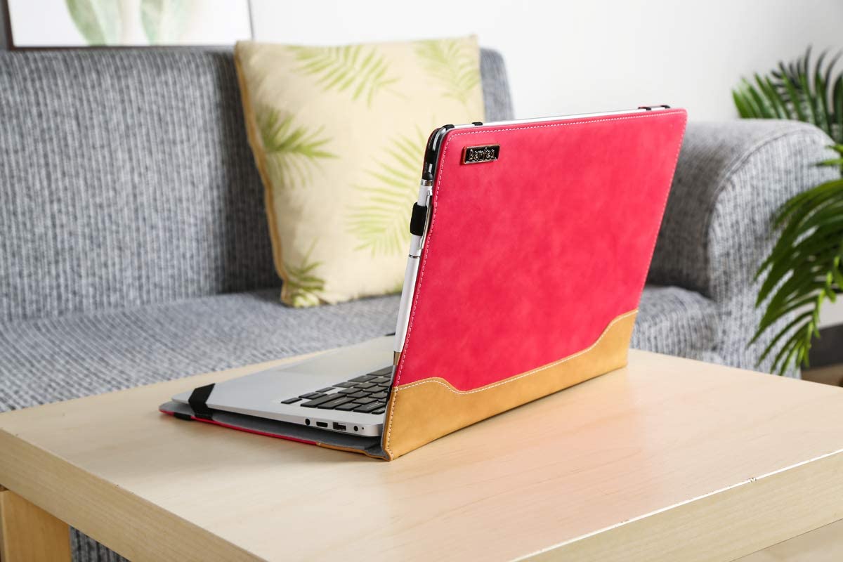 Premium Hard Shell Laptop Case Compatible with Dell Latitude 9450/9440/9430/9420 14 Inch - Protective Sleeve with Cooling Stand | Durable Travel Cover for Business & School Use