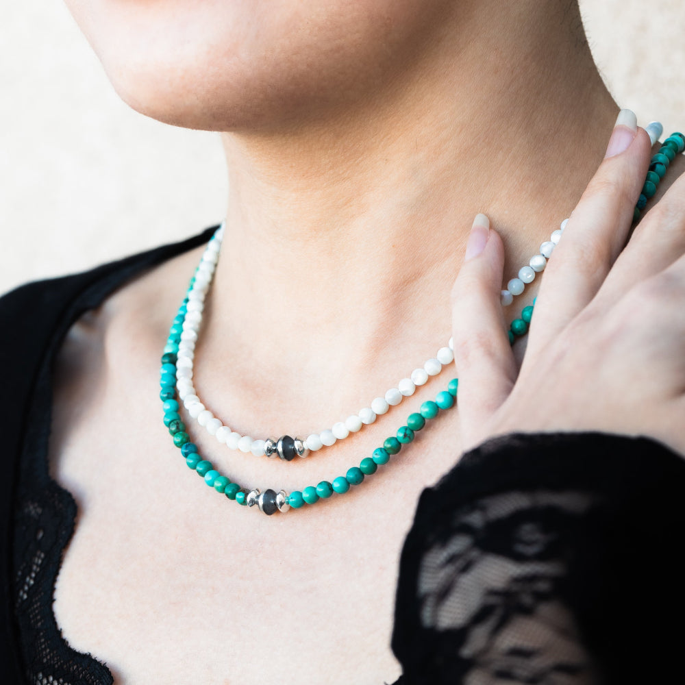 Bead Maiden Intention Necklace - Handmade Beaded Jewelry for Women, Spiritual Healing Crystal Necklace for Meditation, Yoga & Positive Energy - Perfect Gift for Mindfulness & Self-Care