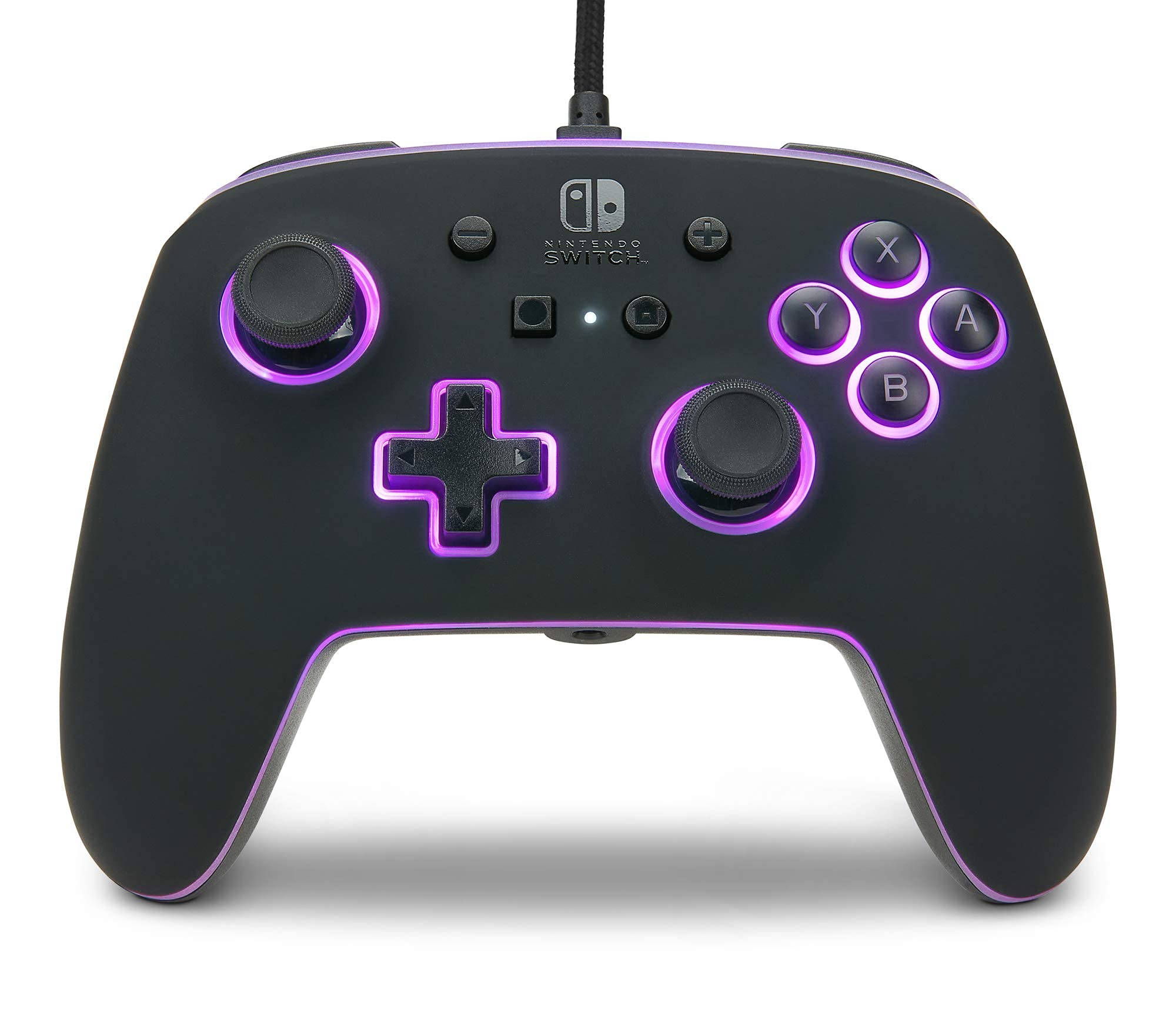 PowerA Spectra Enhanced Wired Controller for Nintendo Switch - Officially Licensed Gaming Gamepad with LED Light Effects | Perfect for Mario Kart, Super Smash Bros & Multiplayer Gaming Sessions
