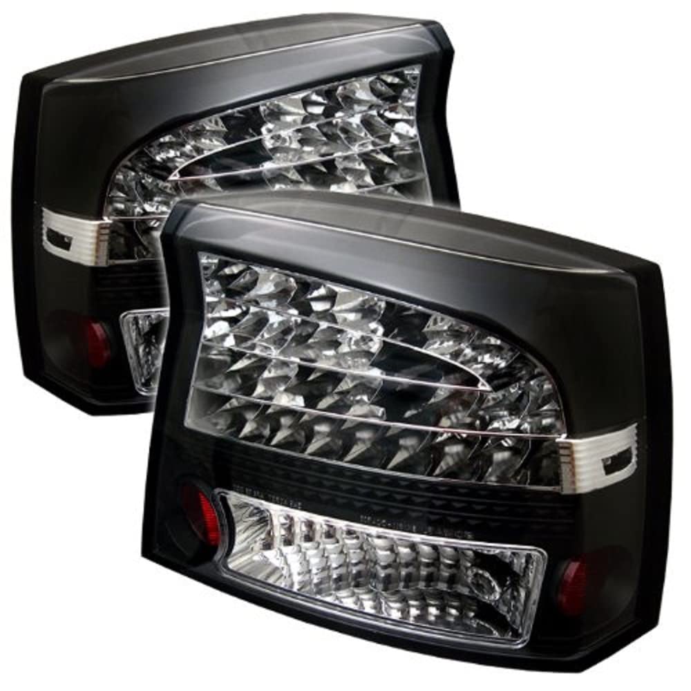 Spyder Auto Spyder 5002273 LED Tail Lights for 2006-2008 Dodge Charger - Black Smoke Style | Enhanced Visibility & Modern Look | Perfect for Night Driving & Car Customization