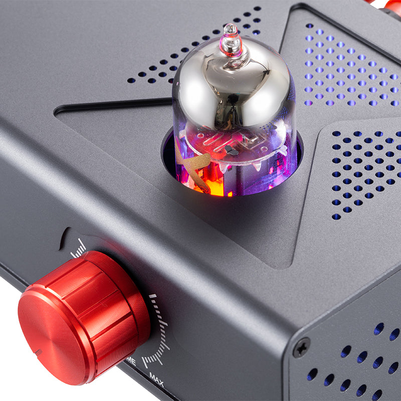 xDuoo MT 605 Hybrid Tube & Digital Headphone Amplifier - High Fidelity Audio for Home Studio, Gaming & Music Listening