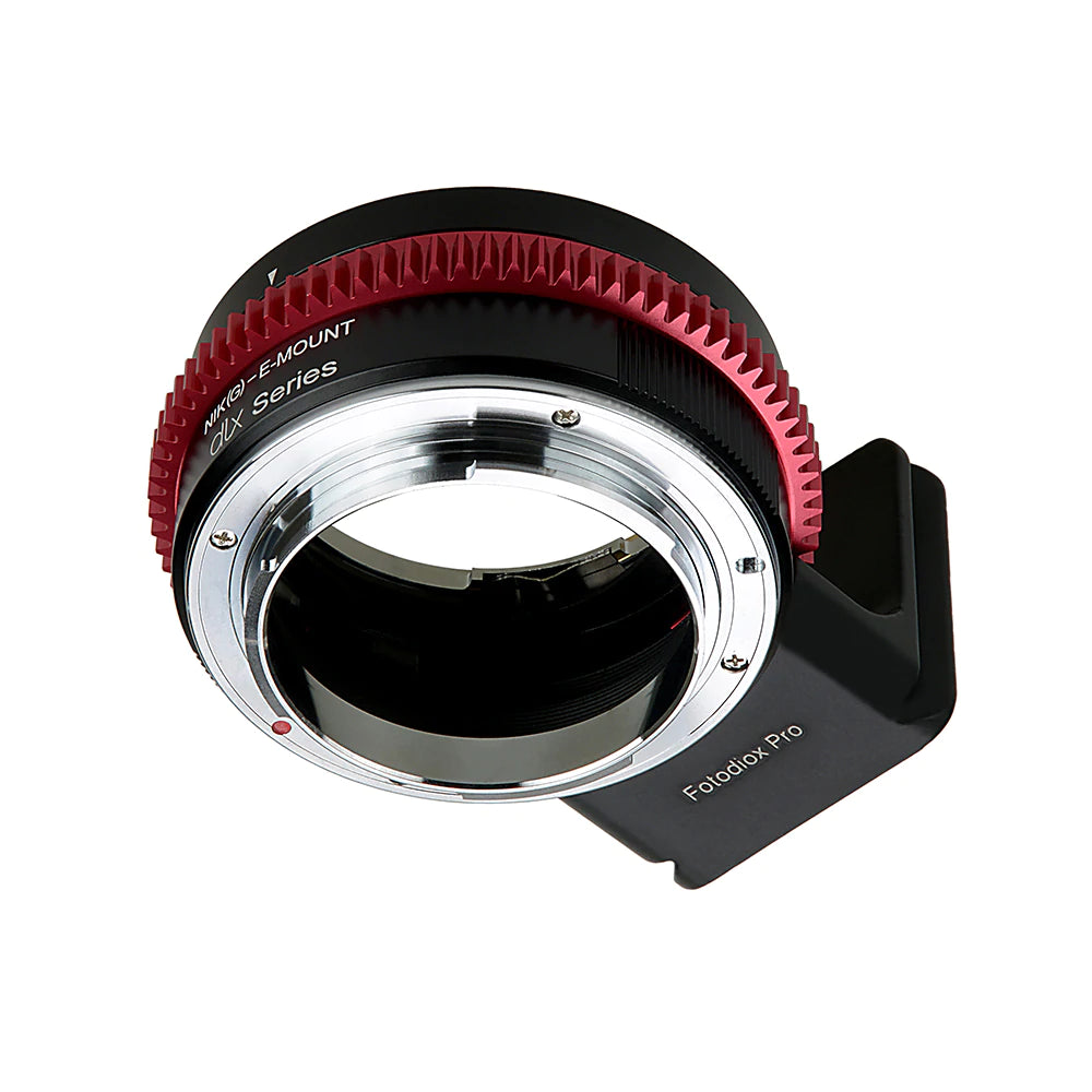 FotodioX Nikon F Mount G Type Lens to Sony E Mount Camera Adapter DLX Series Mark II - Compatible with Sony Mirrorless Cameras for Photography & Videography