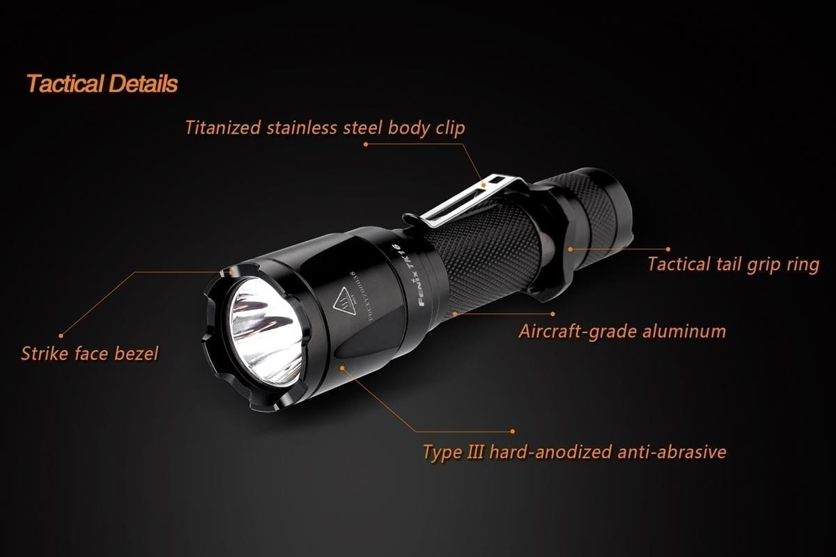 Fenix TK16 High-Powered LED Flashlight - Discontinued Model | Perfect for Camping, Hiking & Emergency Preparedness