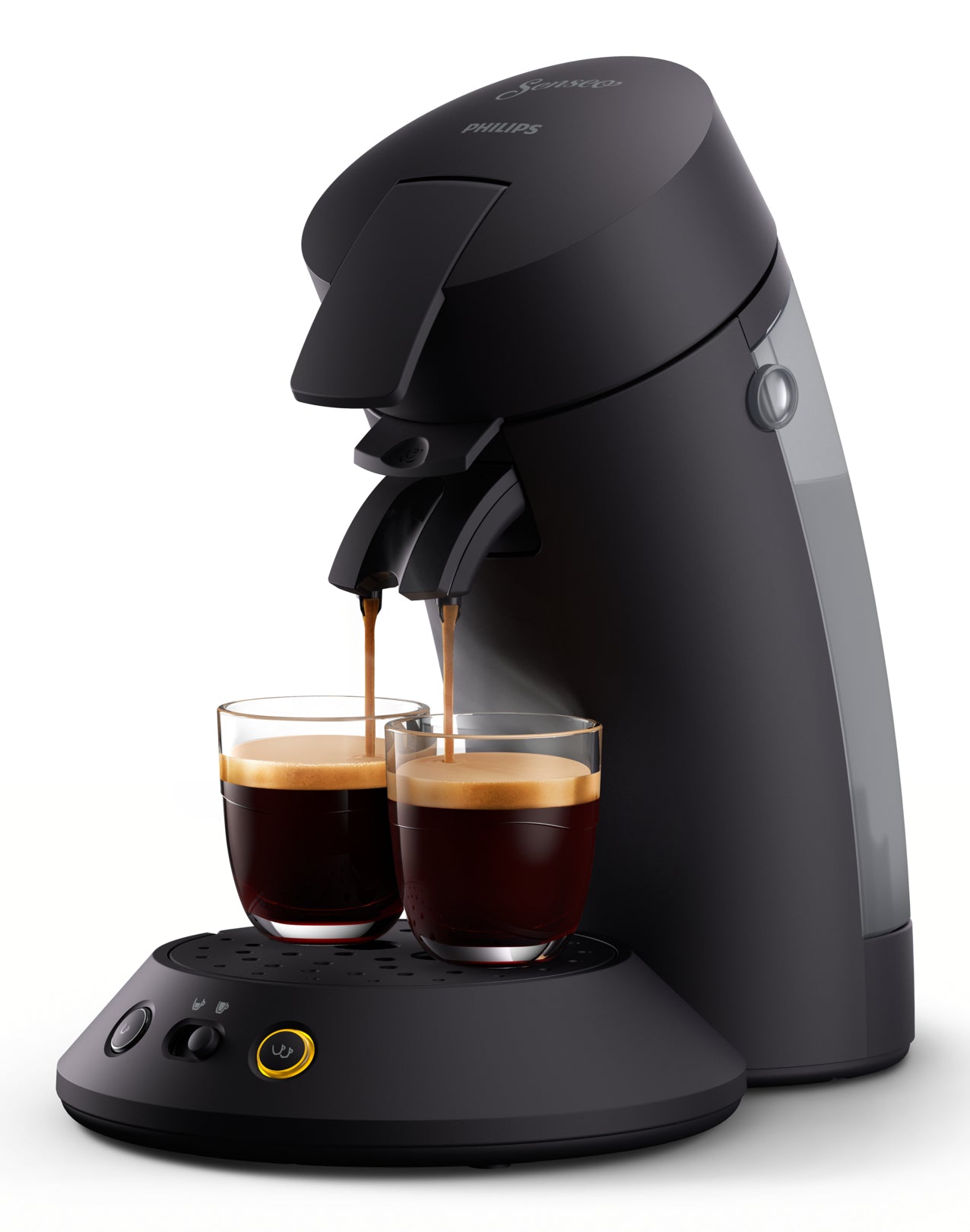 Senseo CSA210/61 Single Serve Coffee Maker - Pod Compatible Machine with 0.7L Capacity for Home & Office Use | Perfect for Quick Brewing & Small Spaces
