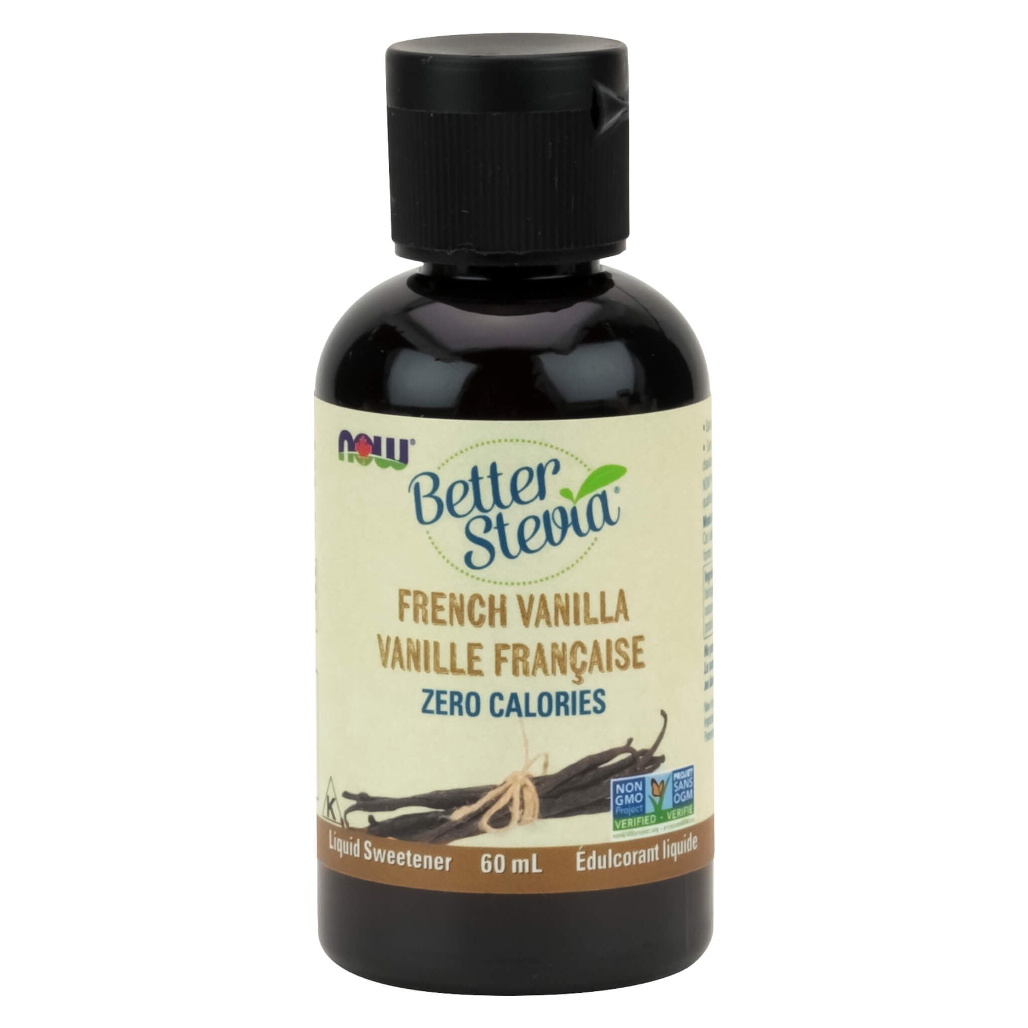 BetterStevia French Vanilla Liquid Sweetener - Zero Calorie Natural Sugar Substitute for Coffee, Tea & Baking | Keto, Vegan & Diabetic Friendly