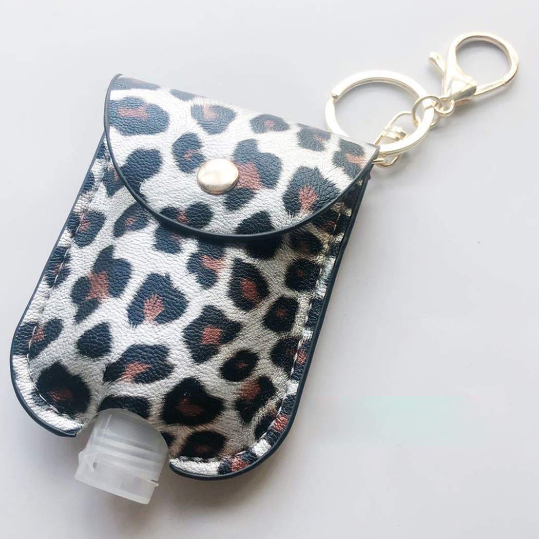 Boxoon 6PCS Mini Travel Keychain Bottles - Portable Refillable Containers for Liquids | Perfect for Toiletries, Essential Oils & Travel Accessories