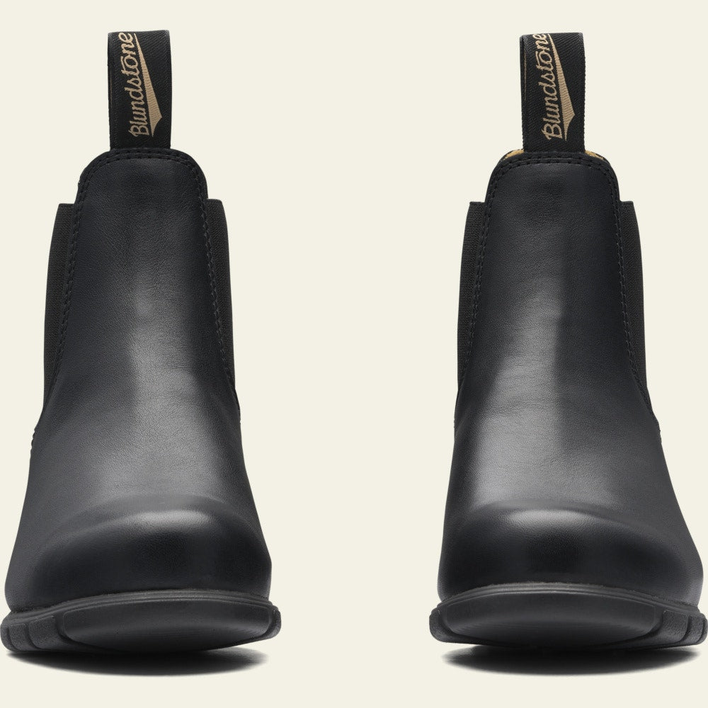 Blundstone Women's 1671 Chelsea Boots - Black Leather Ankle Boots with Heel for Casual Wear & Outdoor Activities