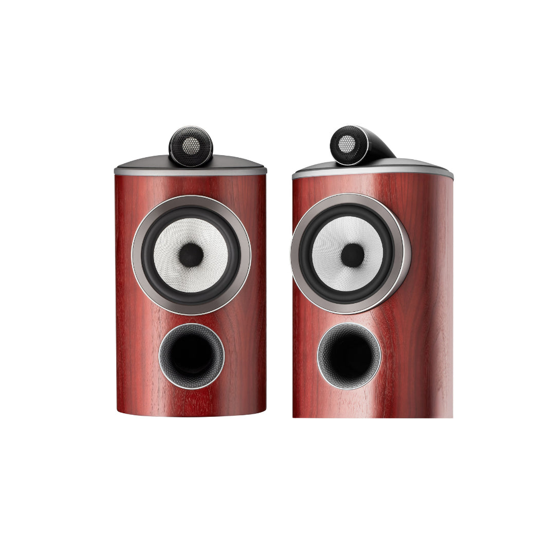 Bowers & Wilkins 805 D4 Bookshelf Speakers - Premium Stand Mount HiFi Stereo Pair for Home Theater & Audiophile Listening