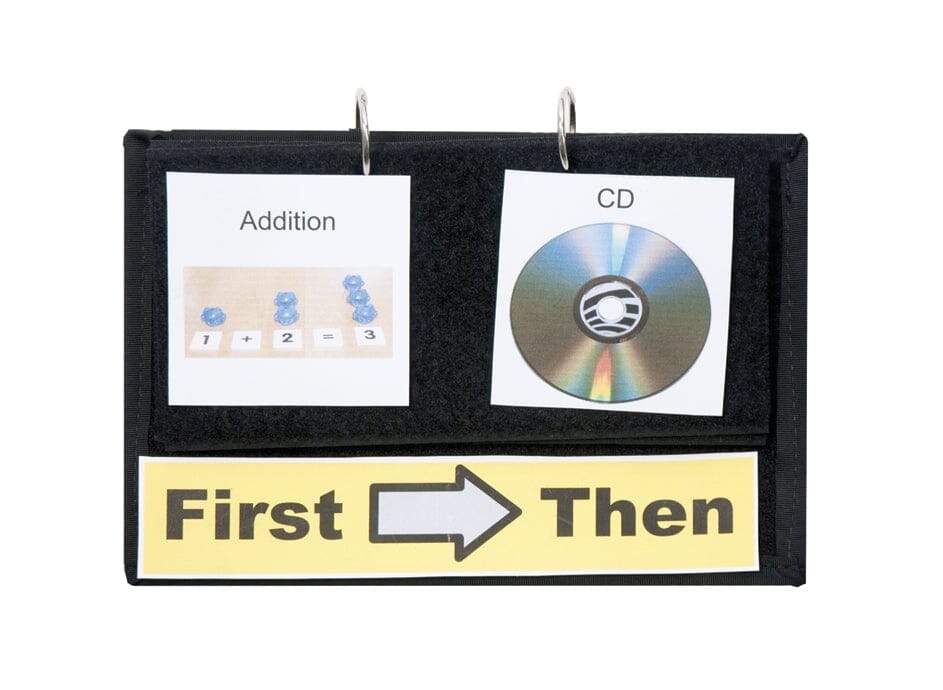 First Then Visual Schedule Board for Kids - Autism Learning Materials & Daily Routine Chart - Perfect for Home, Classroom & Therapy Use