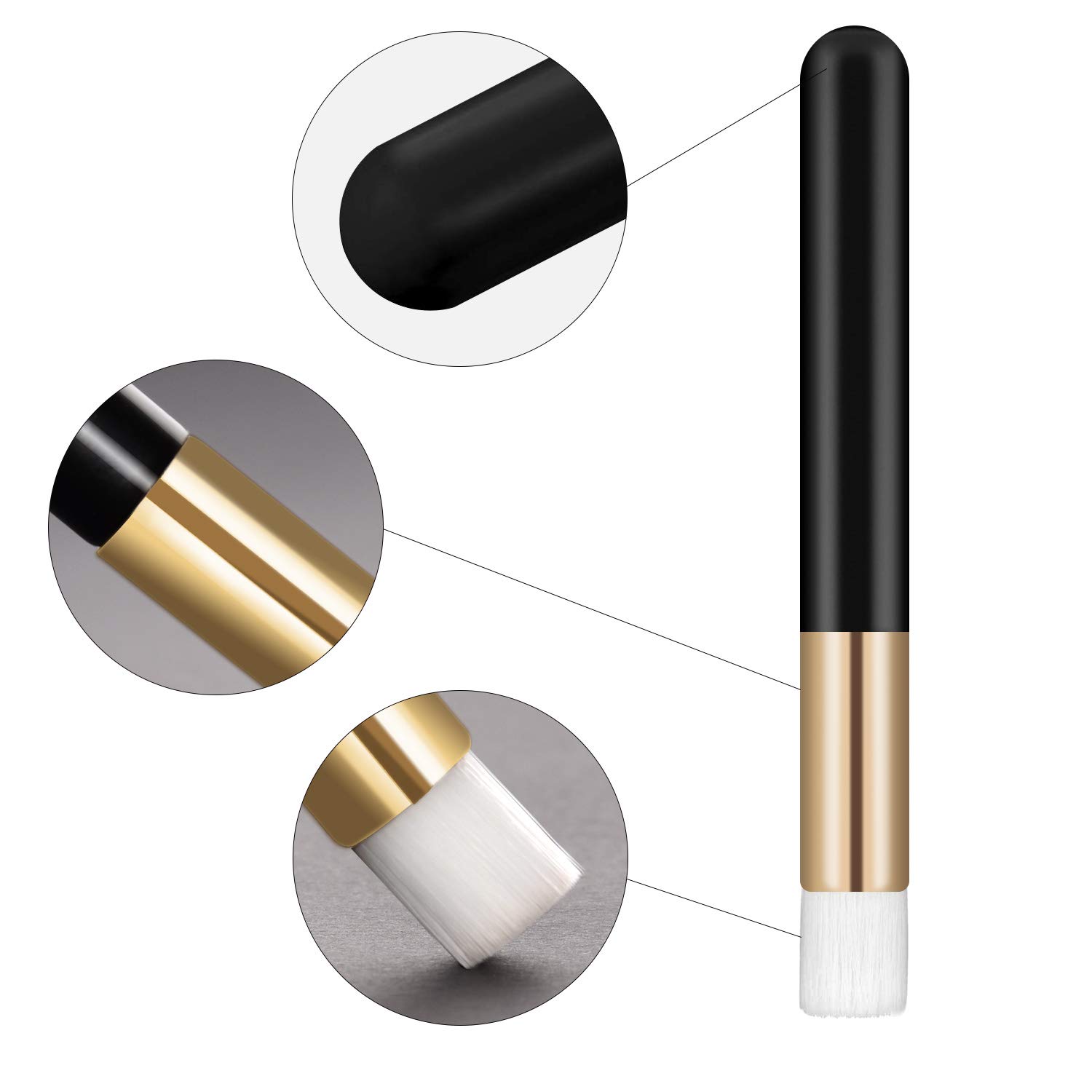 20 Pcs Blackhead & Eyelash Shampoo Brush Set - Professional Eyelash Extension Cleansing Brushes, Soft Peel Off Blackhead Remover Tools for Lash Cleansing & Facial Care - Perfect for Salon, Spa & Home Use